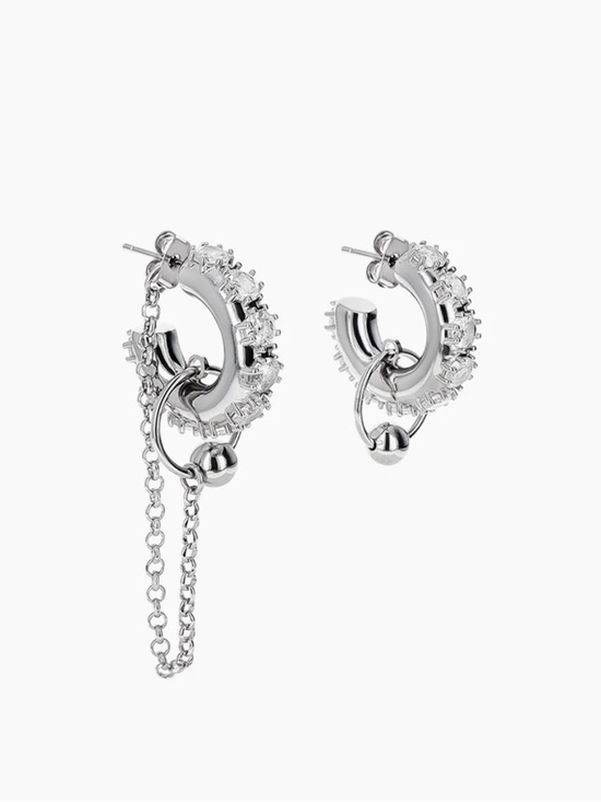 Justine Clenquet Jewelry - Justine Clenquet Silver Penny Earrings